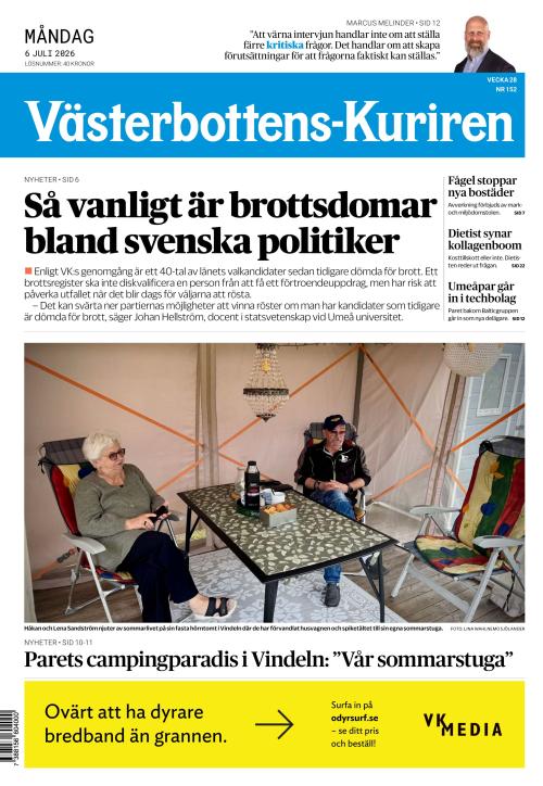 Västerbottens-Kuriren (SE) 6.7.2026