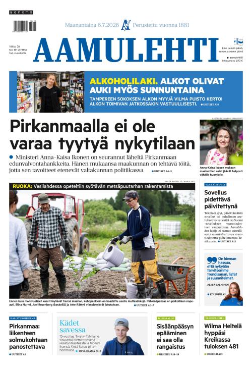 Aamulehti 6.7.2026