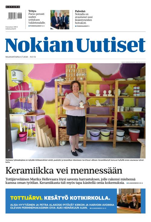 Nokian Uutiset 6.7.2026