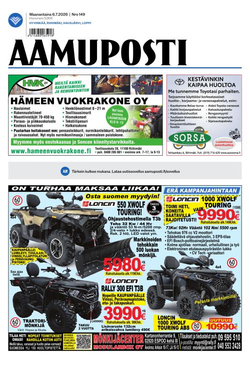 Aamuposti 6.7.2026
