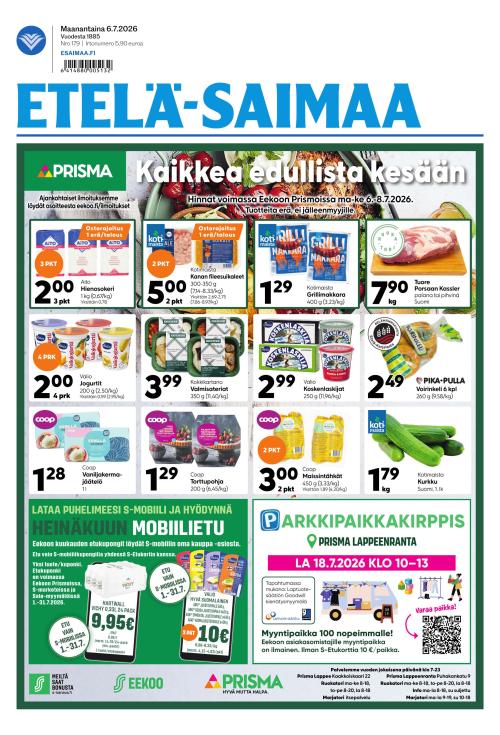Etelä-Saimaa 6.7.2026
