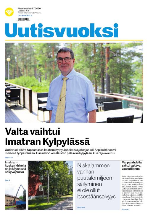 Uutisvuoksi 6.7.2026