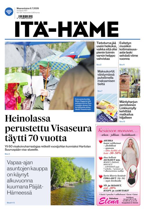 Itä-Häme 6.7.2026