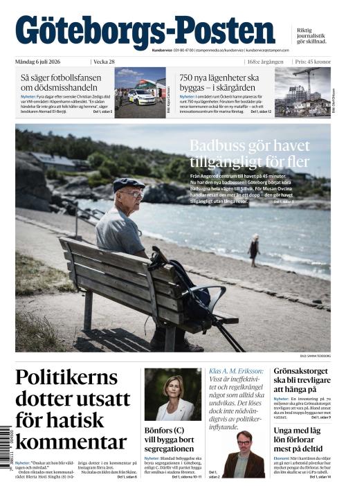 Göteborgs-Posten 6.7.2026