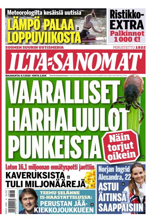 Ilta-Sanomat 6.7.2026