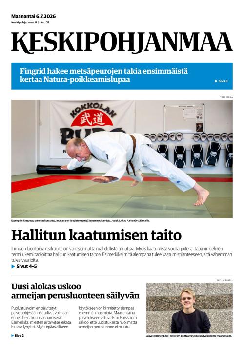 Keskipohjanmaa 6.7.2026