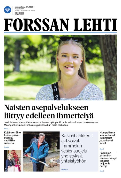 Forssan Lehti 6.7.2026