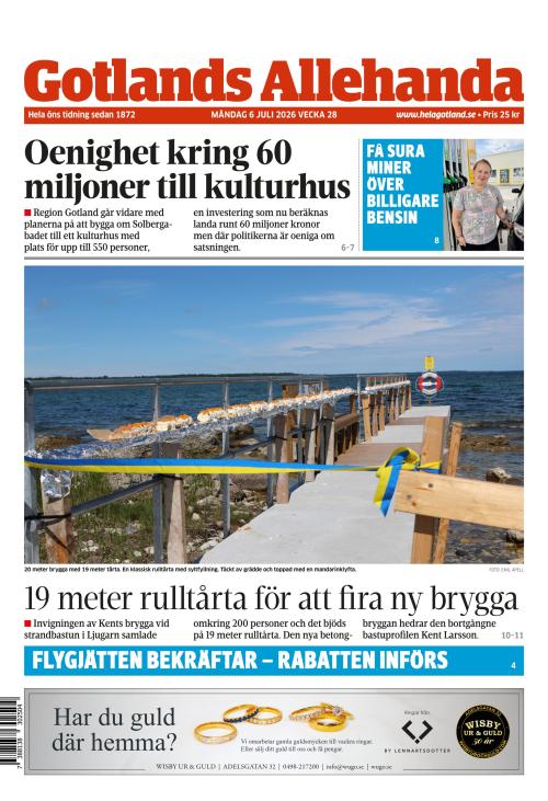 Gotlands Allehanda 6.7.2026