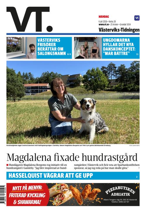 Västerviks-Tidningen 6.7.2026