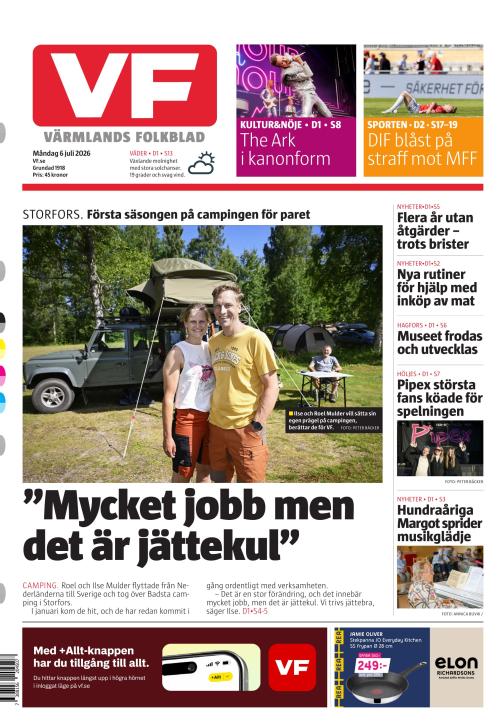 Värmlands Folkblad 6.7.2026