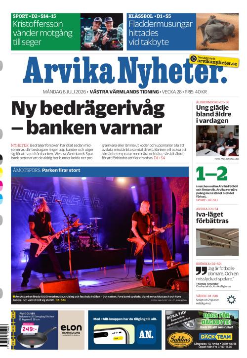 Arvika Nyheter 6.7.2026