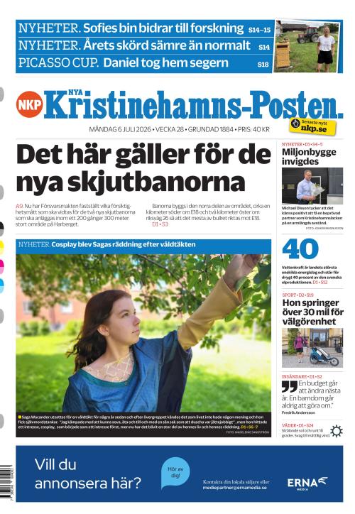 Nya Kristinehamns-Posten 6.7.2026