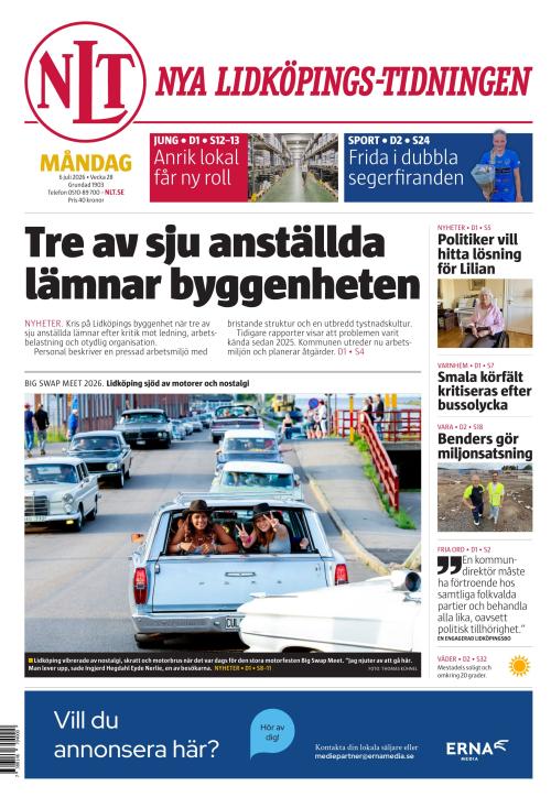 Nya Lidköpings-Tidningen 6.7.2026