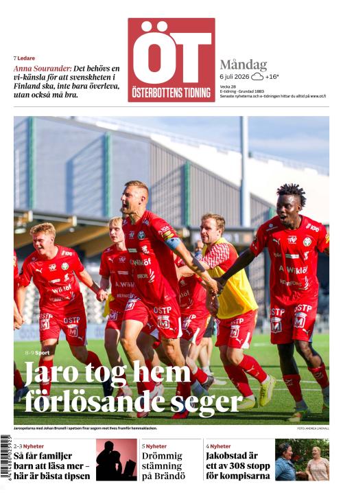 Österbottens Tidning 6.7.2026