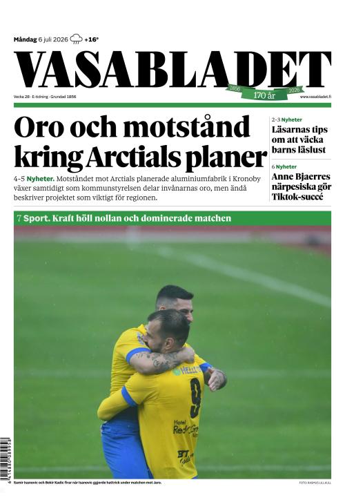 Vasabladet 6.7.2026