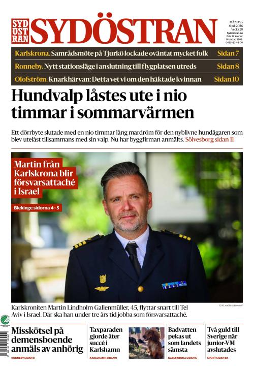 Sydöstran 6.7.2026