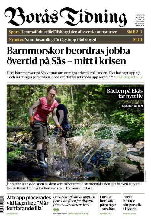 Borås Tidning 6.7.2026