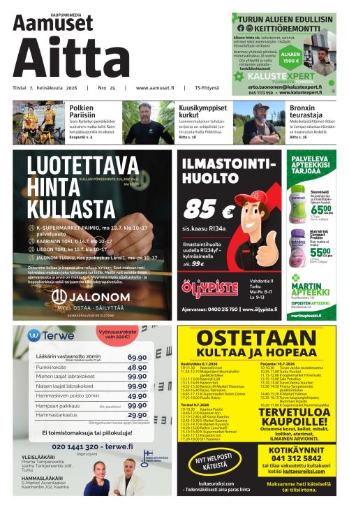 Aamuset 7.7.2026
