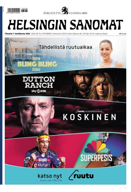 Helsingin Sanomat 7.7.2026