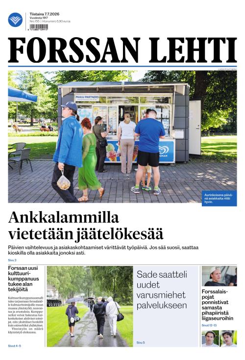 Forssan Lehti 7.7.2026