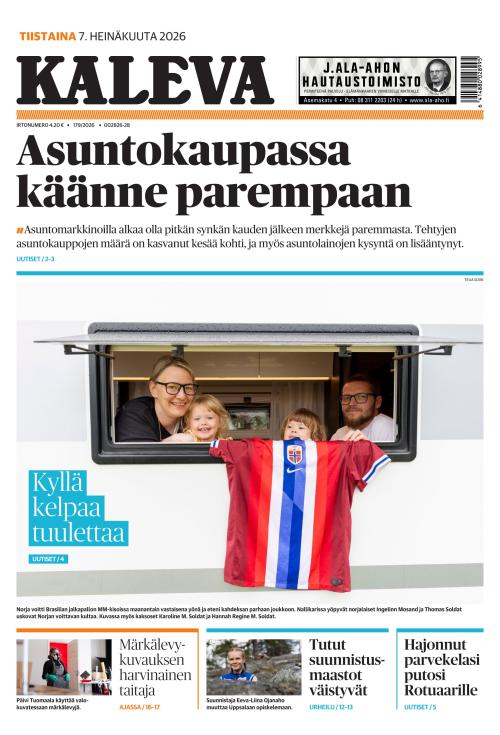 Kaleva 7.7.2026