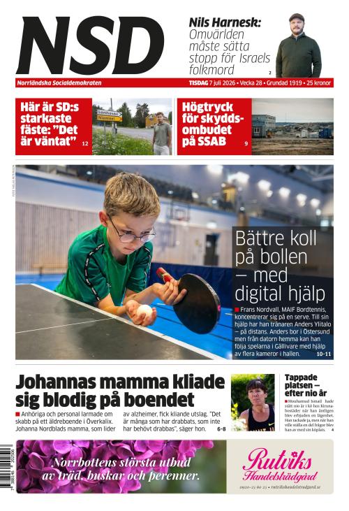 Norrländska Socialdemokraten 7.7.2026