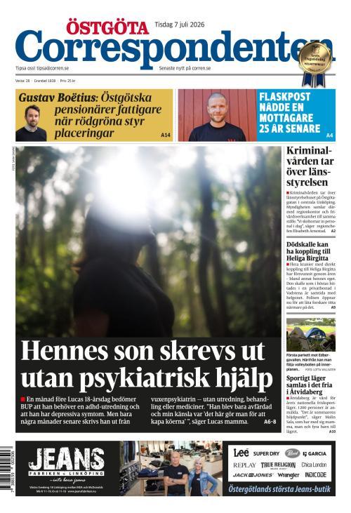 Östgöta Correspondenten 7.7.2026