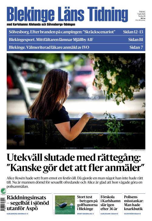 Blekinge Läns Tidning 7.7.2026