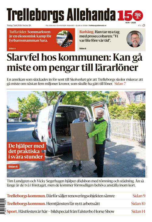 Trelleborgs Allehanda 7.7.2026