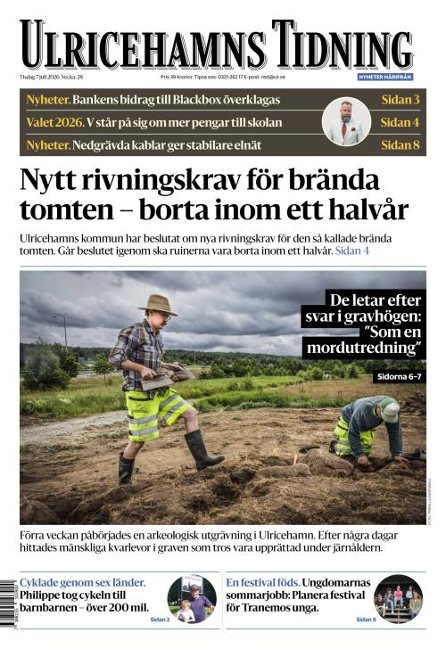Ulricehamns Tidning 7.7.2026