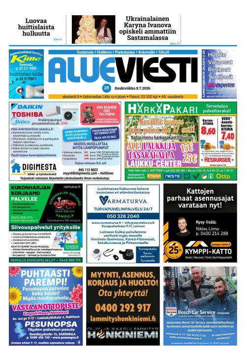 Alueviesti 8.7.2026