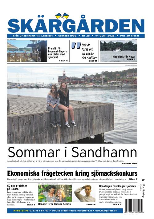 Tidningen Skärgården issue-28/2026