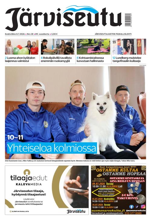 Järviseutu 8.7.2026