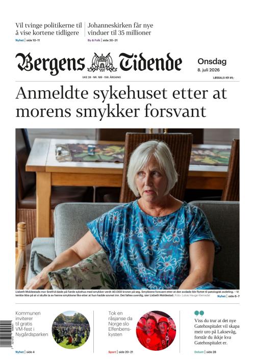 Bergens Tidende 8.7.2026