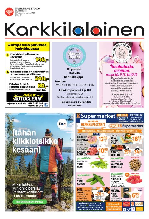 Karkkilalainen 8.7.2026