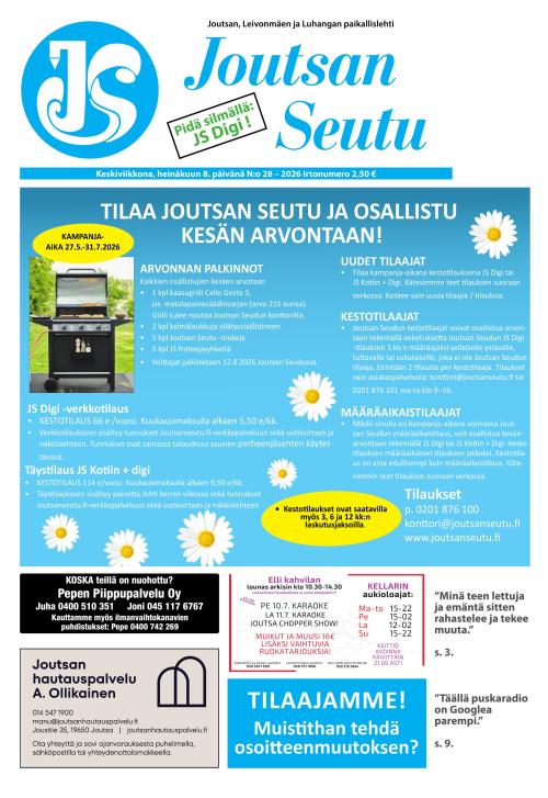 Joutsan Seutu 8.7.2026