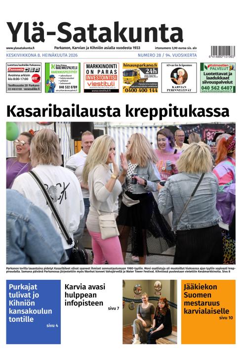 Ylä-Satakunta 8.7.2026