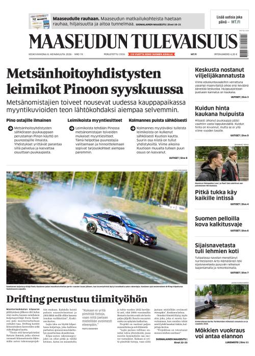 Maaseudun Tulevaisuus 8.7.2026