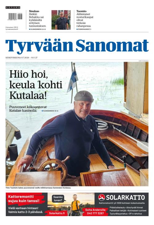 Tyrvään Sanomat 8.7.2026