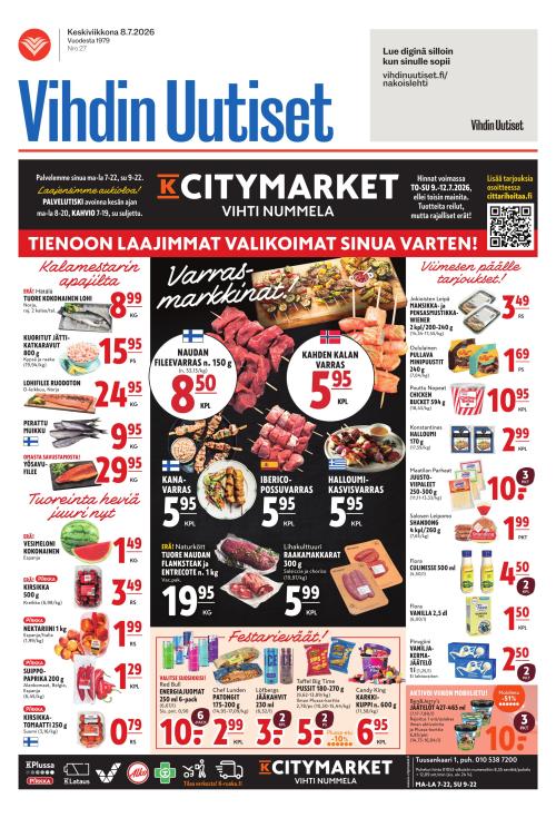 Vihdin uutiset 8.7.2026