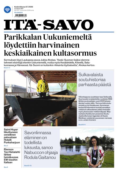 Itä-Savo 8.7.2026