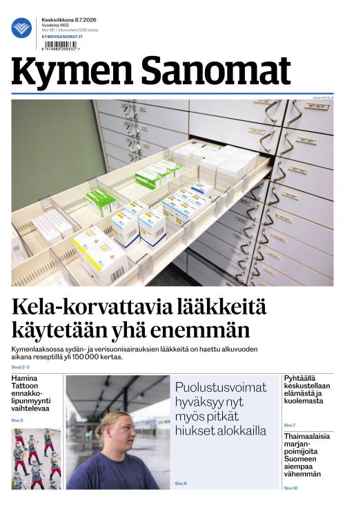 Kymen Sanomat 8.7.2026