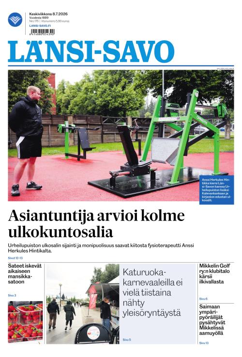Länsi-Savo 8.7.2026
