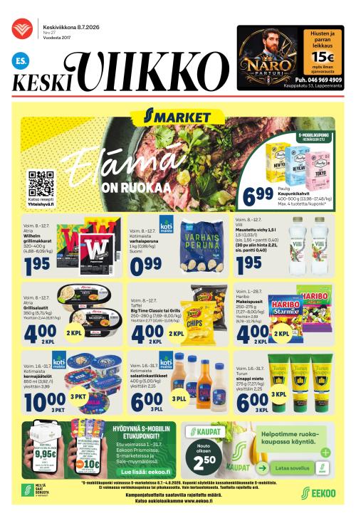 ES Keskiviikko (Etelä-Saimaa -liitteet) 8.7.2026