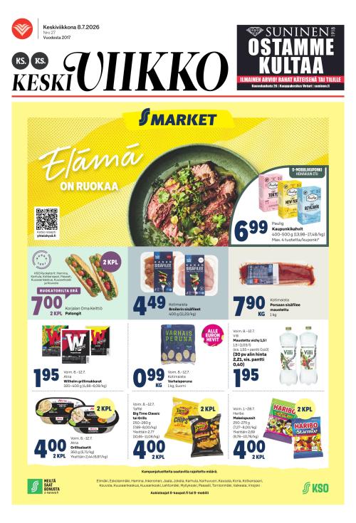 KS Keskiviikko (Kouvolan Sanomat ja Kymen Sanomat -liitteet) 8.7.2026