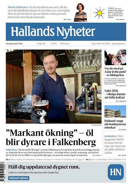 Hallands Nyheter 8.7.2026