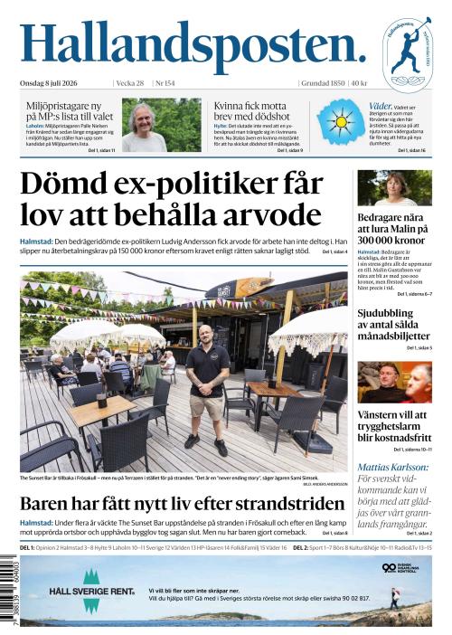 Hallandsposten 8.7.2026
