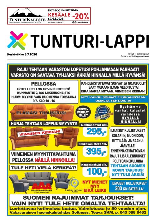 Tunturi-Lappi 8.7.2026