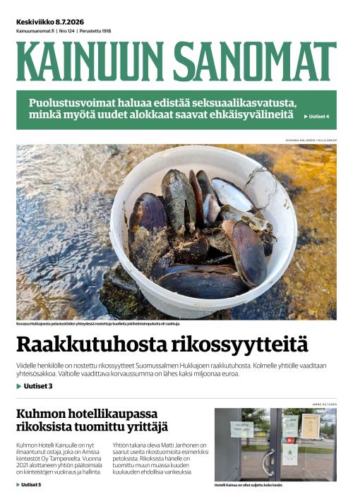 Kainuun Sanomat 8.7.2026