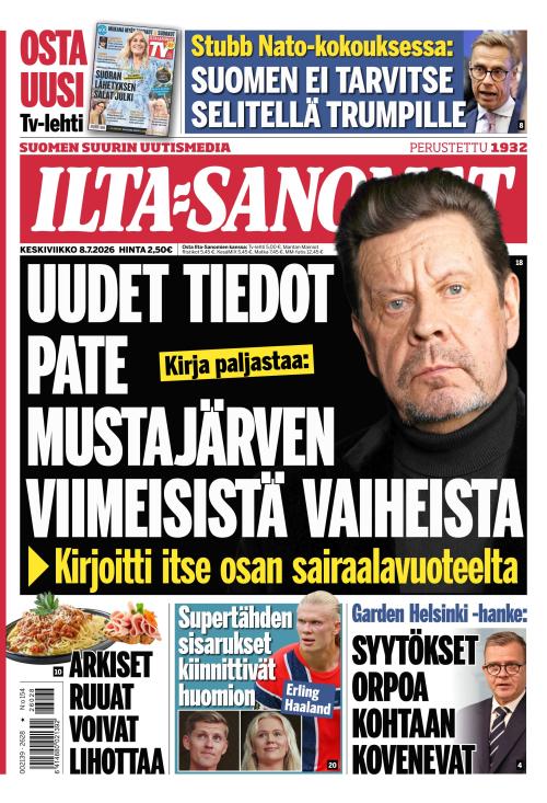 Ilta-Sanomat 8.7.2026